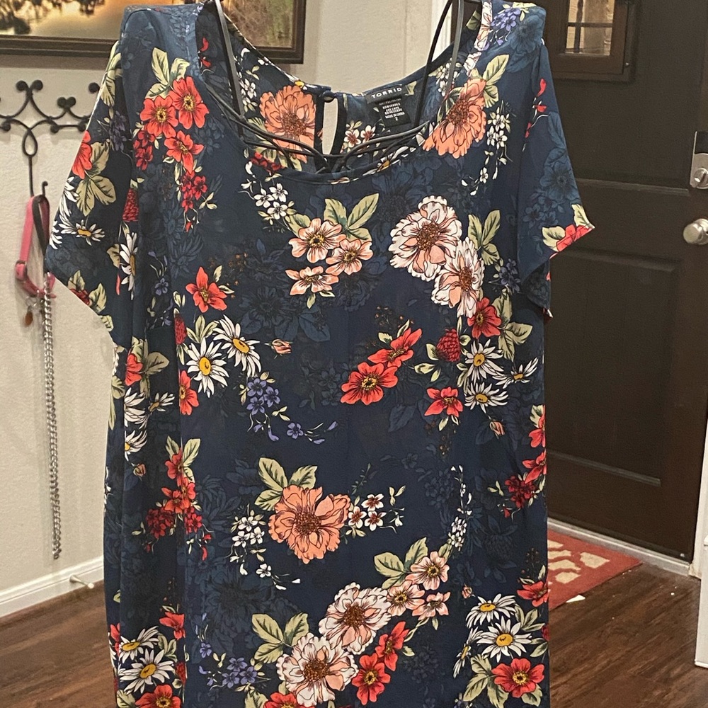 Torrid Floral Blouse